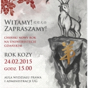 Chiński Nowy Rok - Rok Kozy