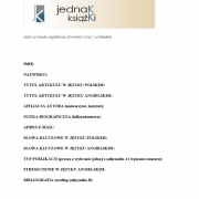 Zaproszenie do czasopisma naukowego "Jednak Książki"